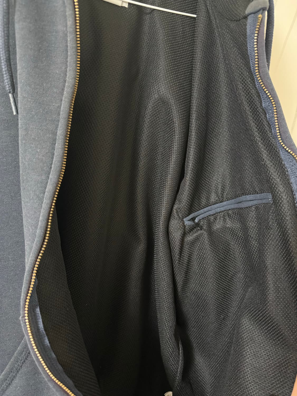 칼하트 후드집업 s 네이비 상품이미지3