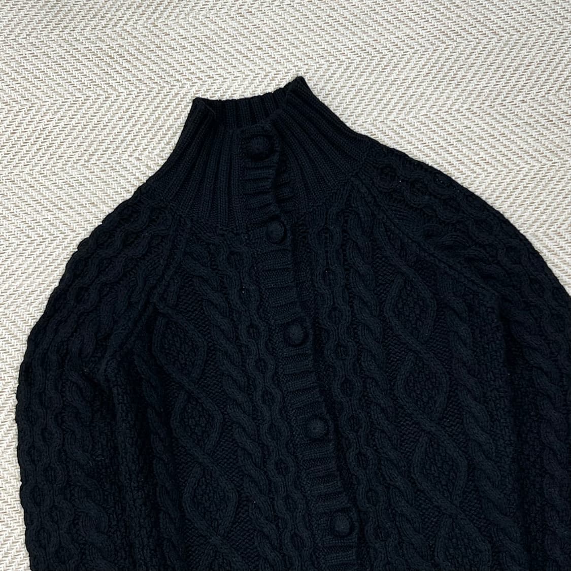 캘빈클라인 꽈배기 니트집업 r2330 상품이미지3