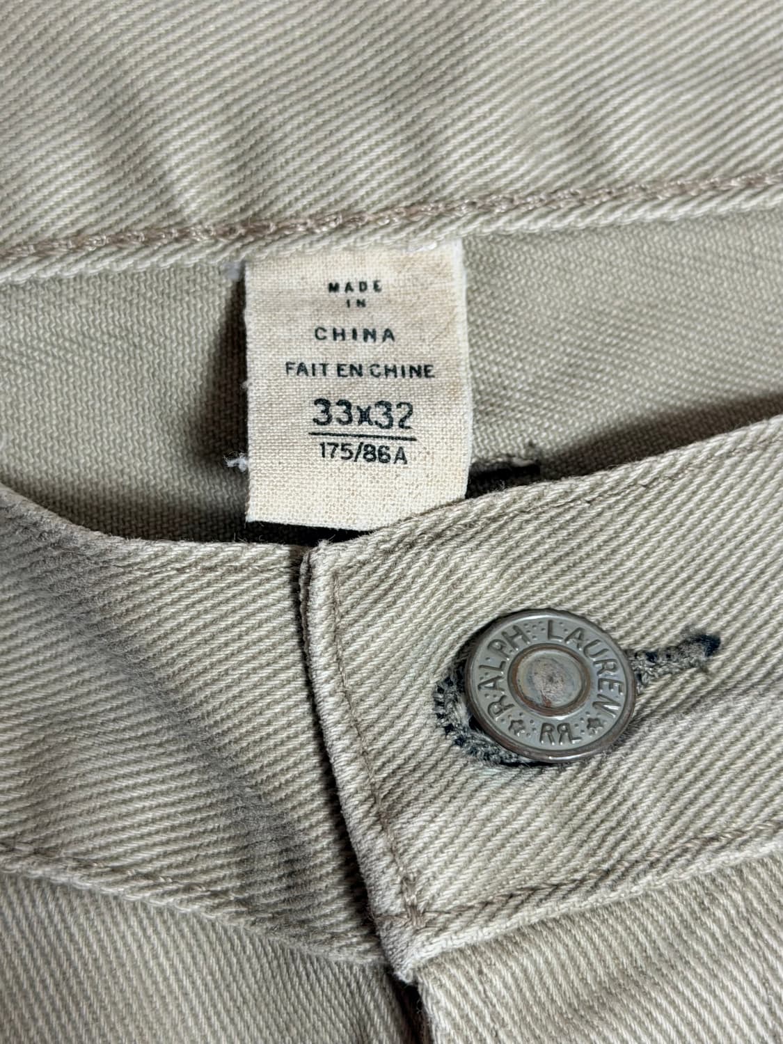 RRL 랄프로렌 슬림핏 남성 바지 33x32 상품이미지2