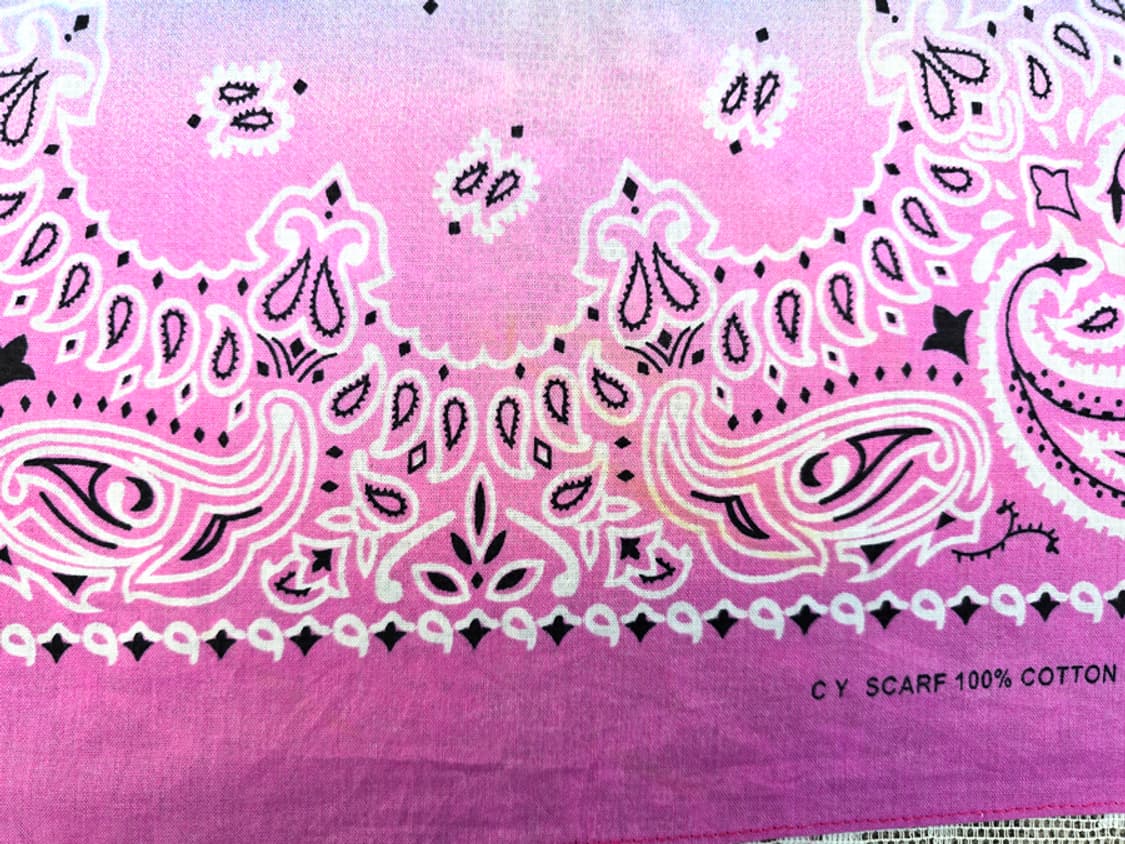 90s 페이즐리 반다나 (made in usa) 상품이미지3