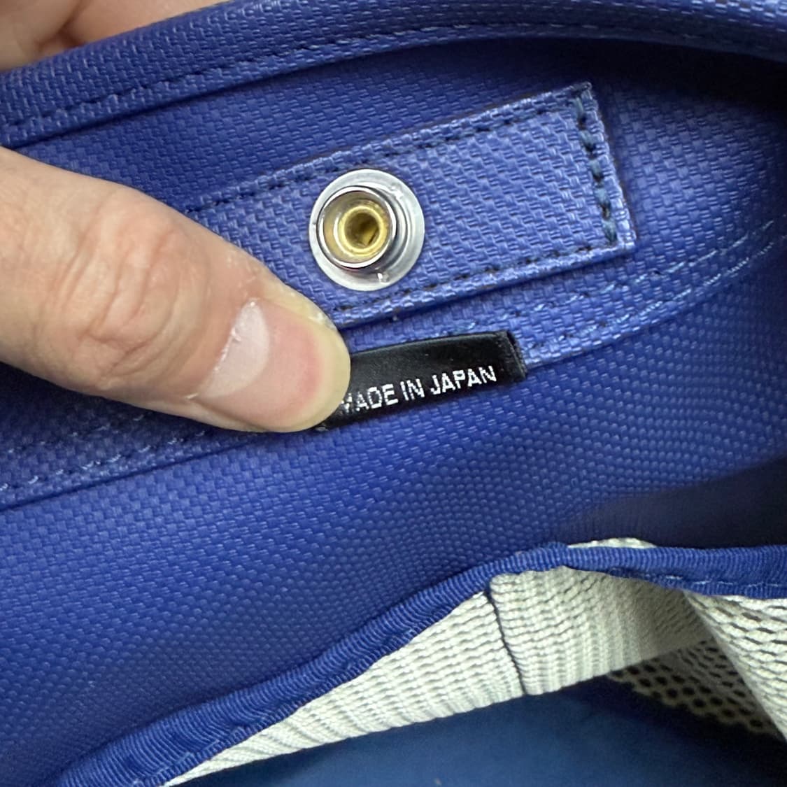 요시다포터 걸 토트백 블루/화이트 M 상품이미지8