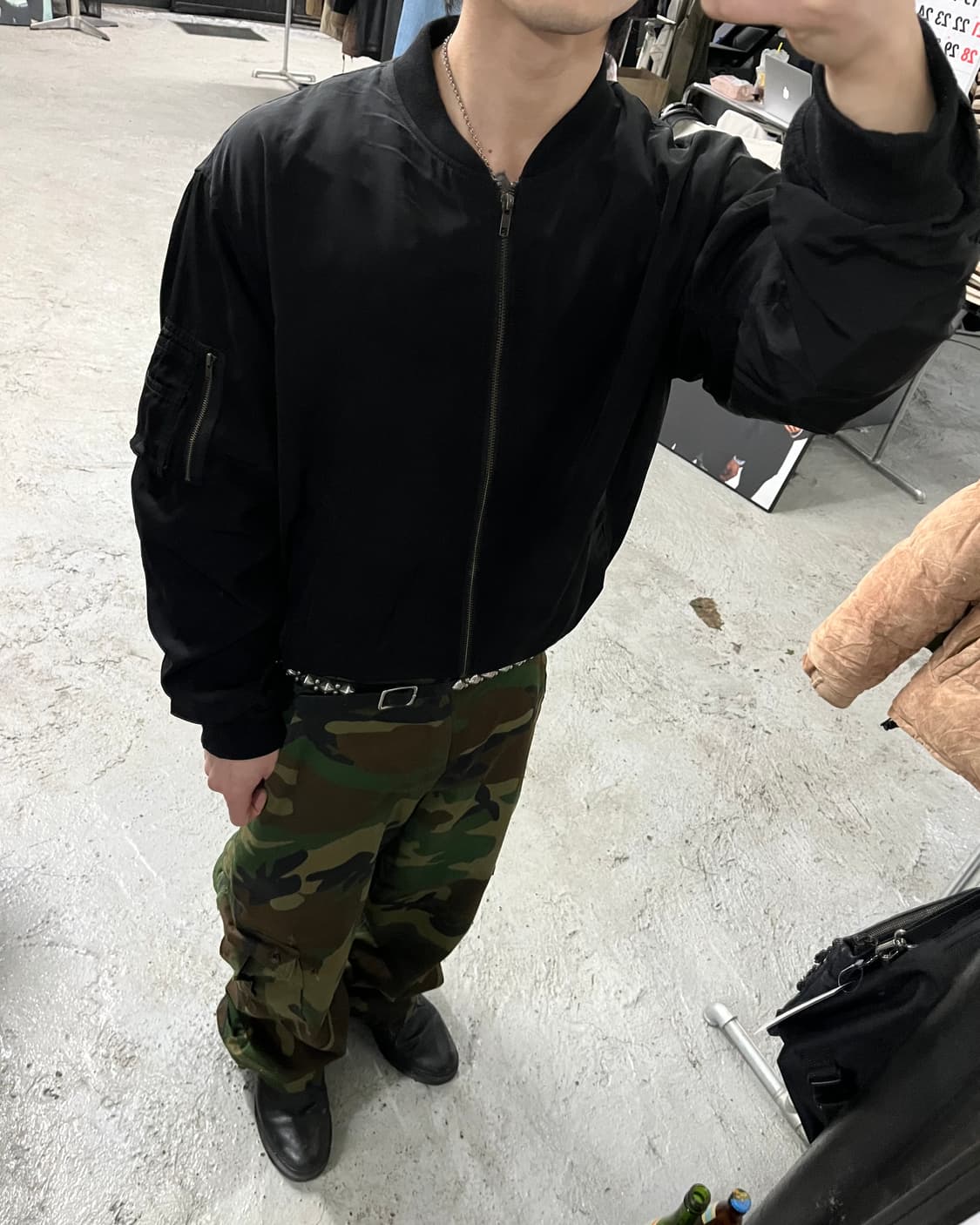 colza ma-1 bomber jacket 상품이미지3