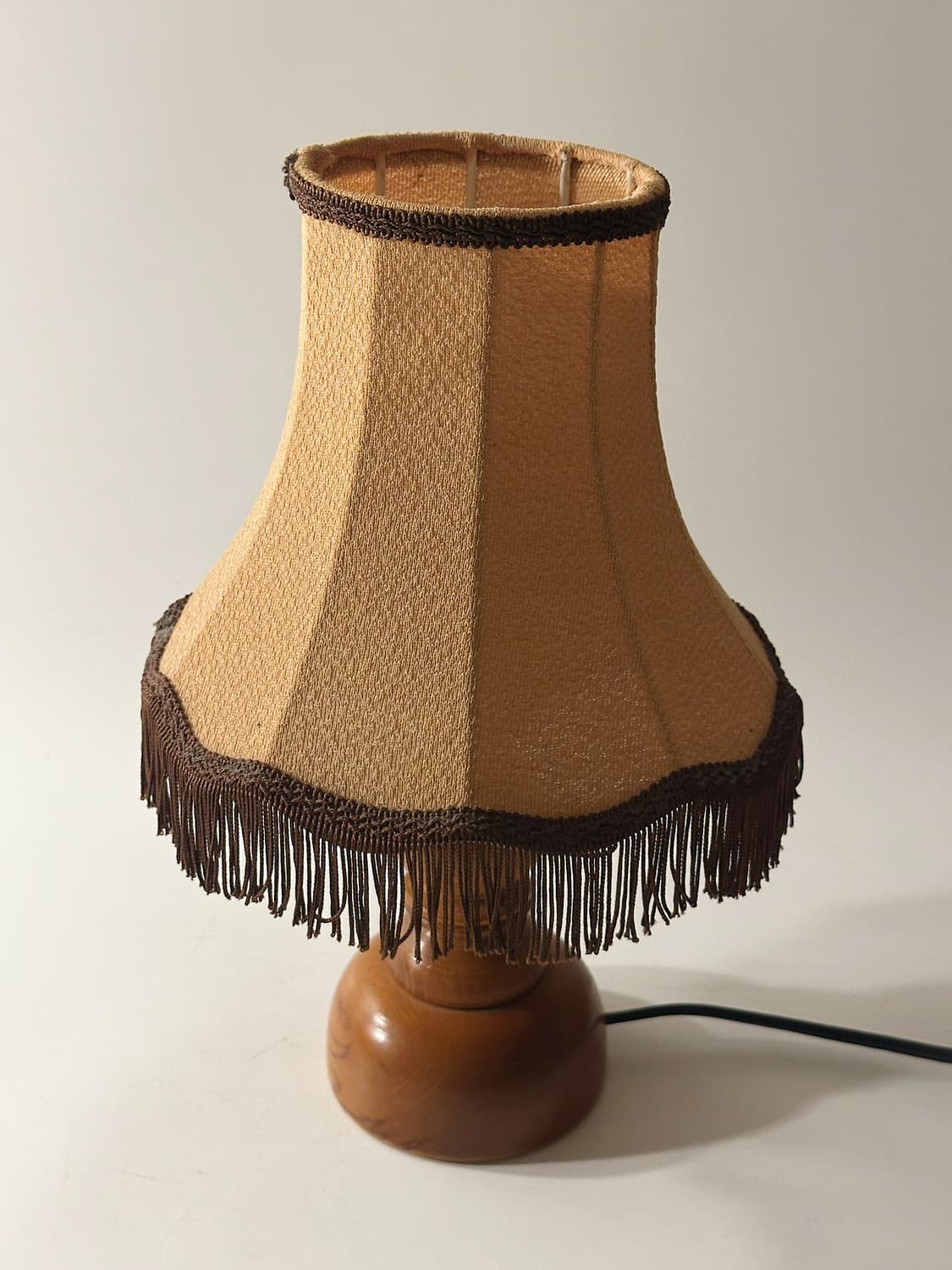 70’s 독일 VEB 빈티지 패브릭 테이블 조명 램프 레트로 앤틱 미드센 상품이미지2