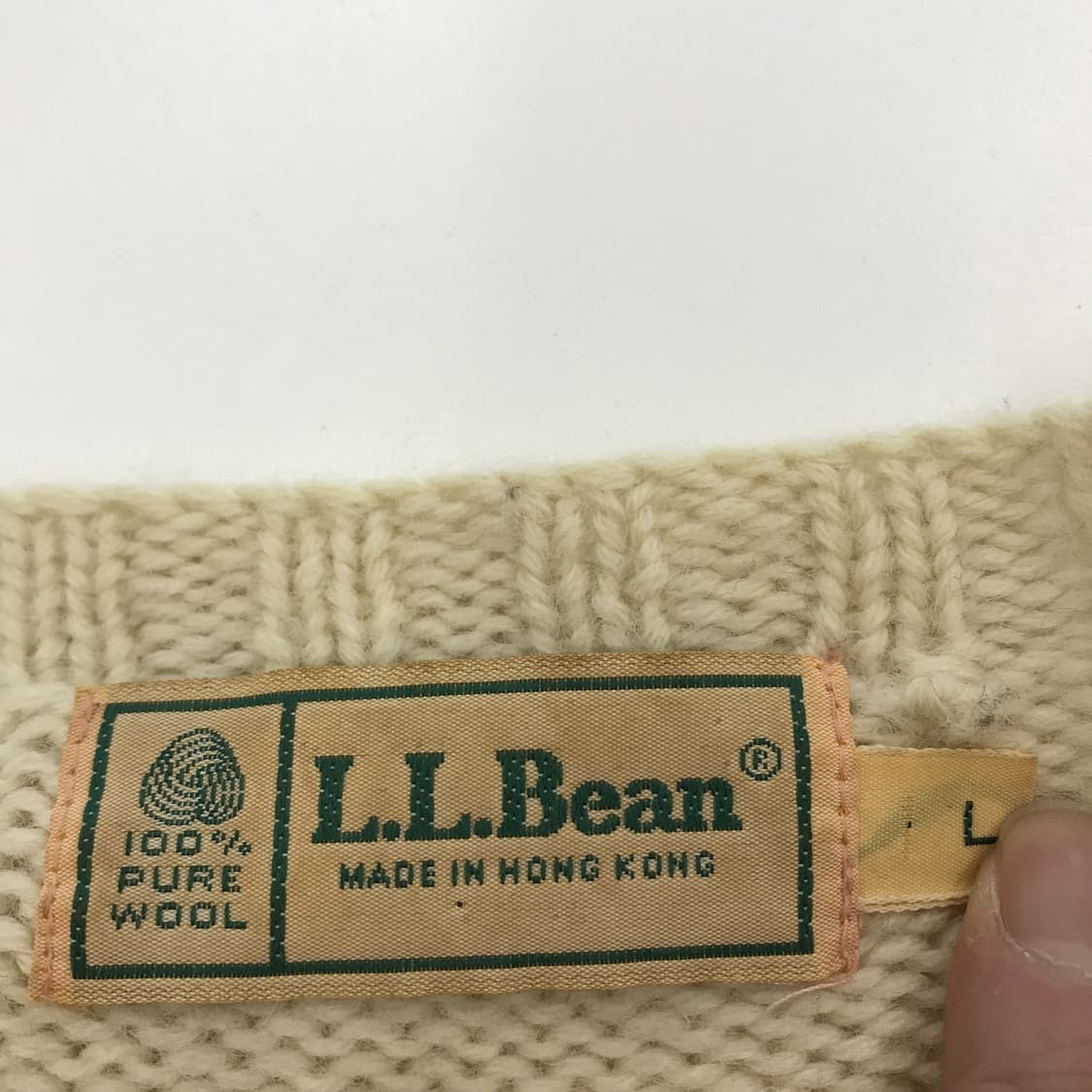 엘엘빈 LLBEAN 80-90s 패턴 니트 [여성L] 상품이미지4
