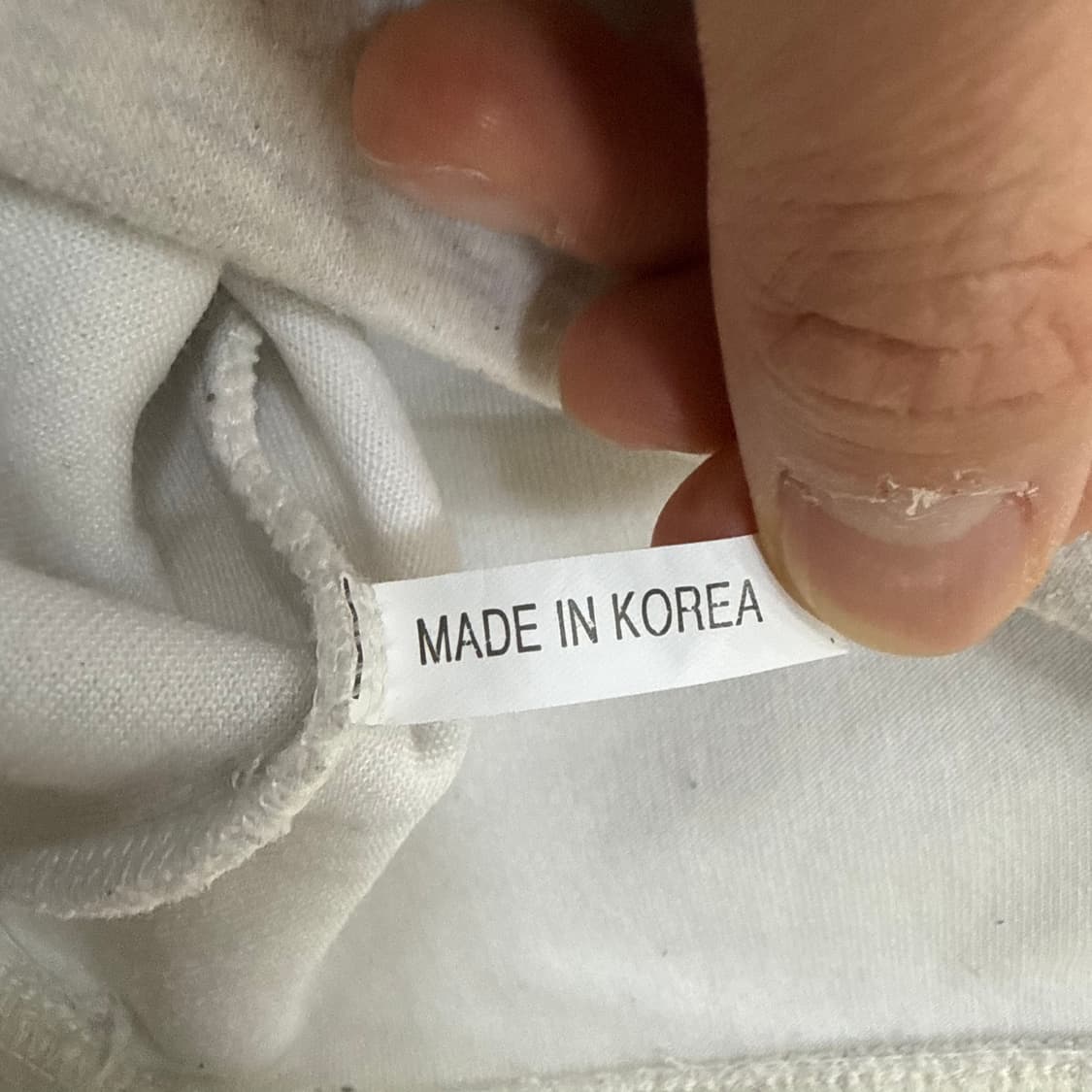 실측확인 빈티지 아이보리 후드티 0313T 상품이미지3