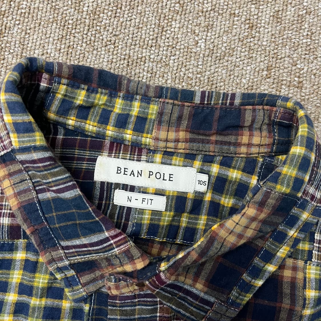  빈폴 패치워크 셔츠 상품이미지4