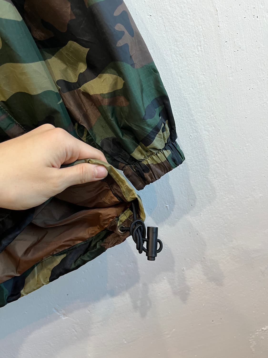 일본빈티지 카모플라쥬 윈드 아노락 우먼즈 상품이미지3