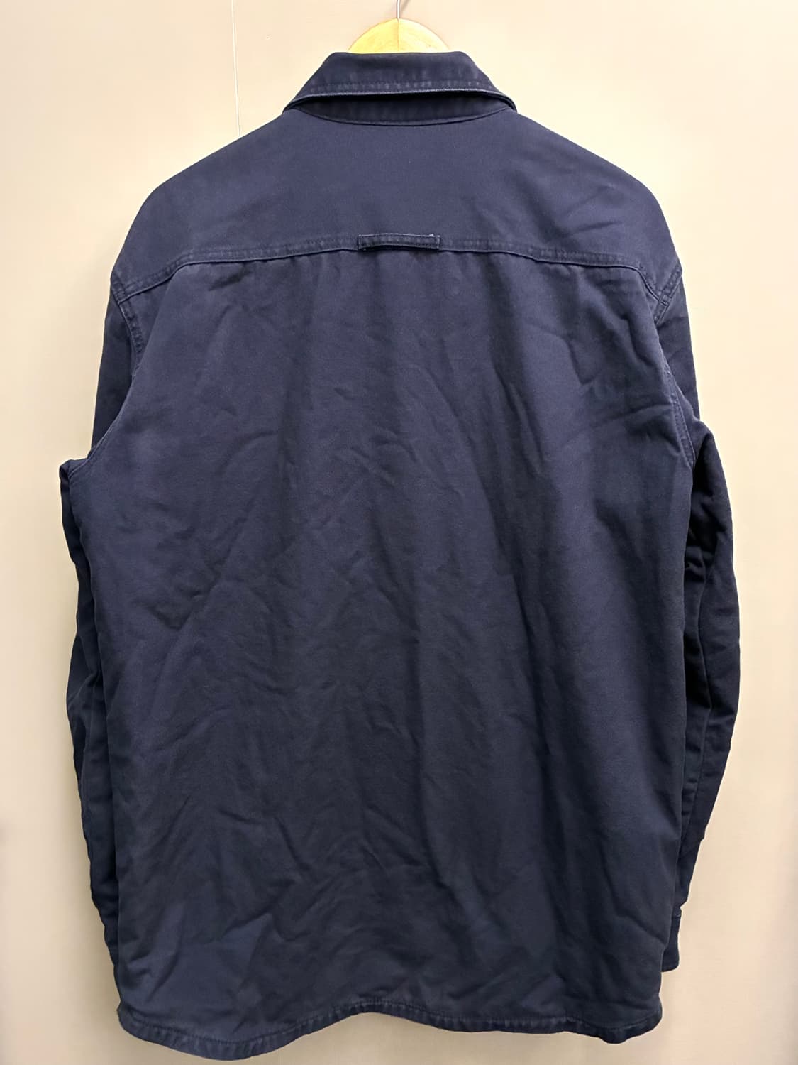 (XL)00s L.L. BEAN 엘엘빈 캔버스 코튼 플리스 워크셔츠자켓 상품이미지2