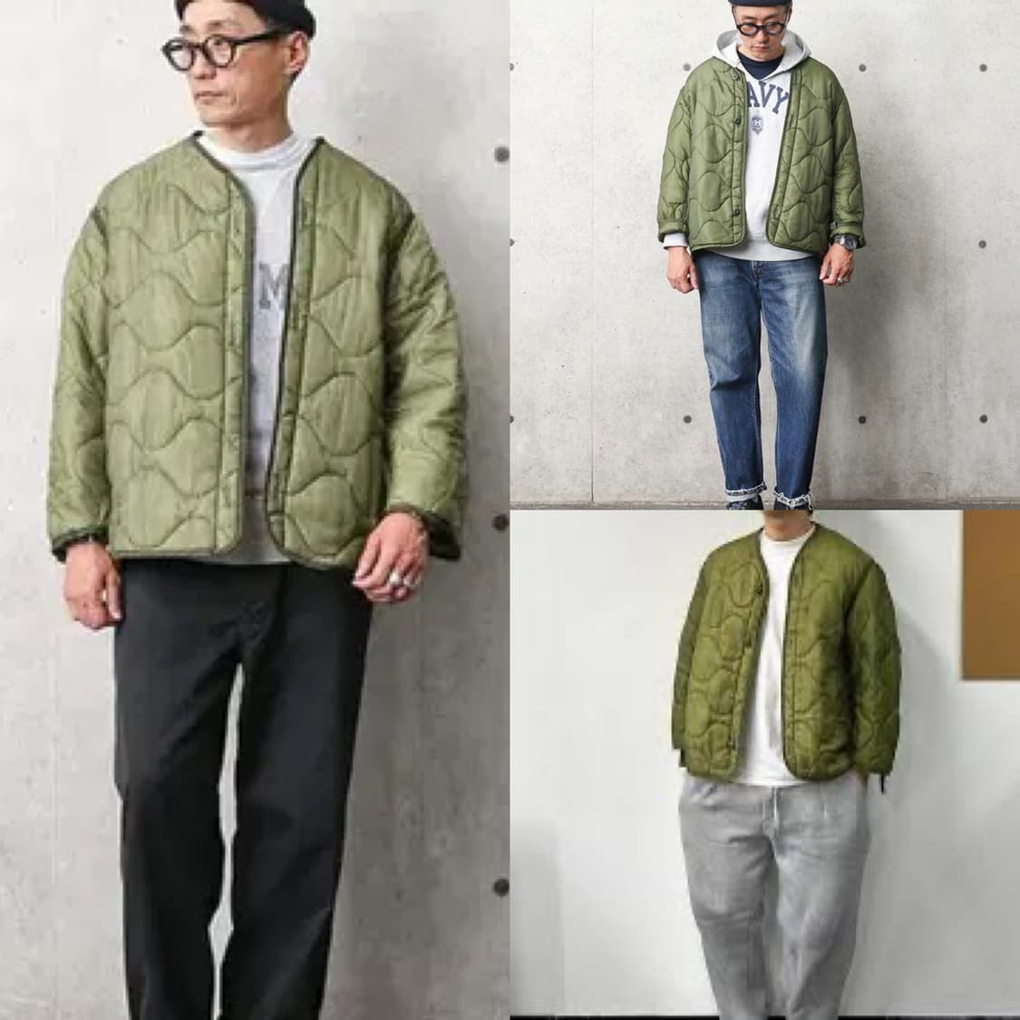 (L) 오리지널 미군 M65 필드자켓 내피 라이너 자켓 깔깔이 상품이미지3