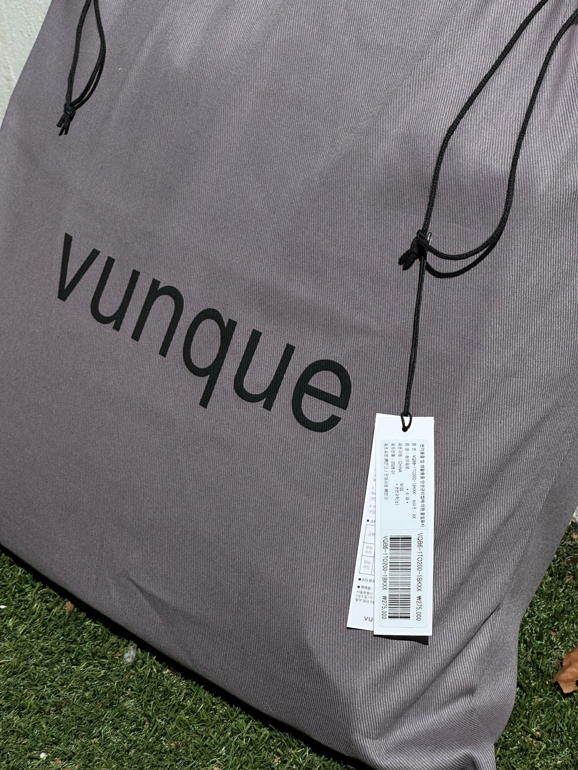 분크 Hey City Pocket Tote M 블랙 새상품 상품이미지10