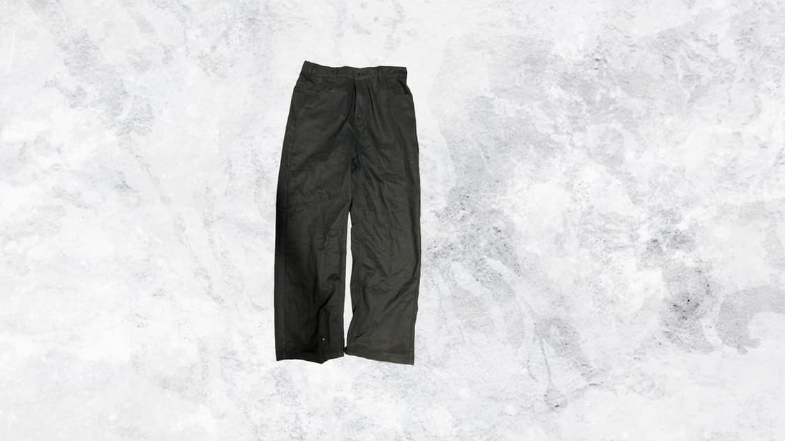 블랙 코튼팬츠 판매 상품이미지1