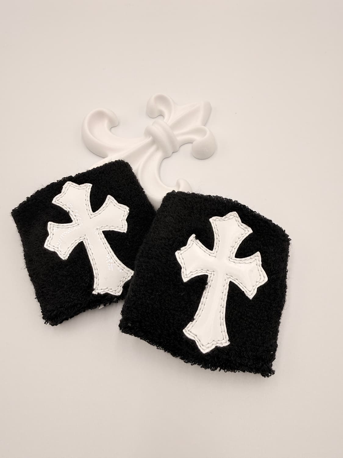 크롬하츠 스웻밴드 블랙/화이트패치 상품이미지3