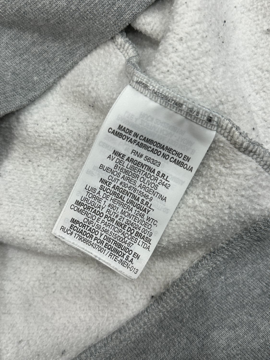 나이키 후드티 그레이 상품이미지5