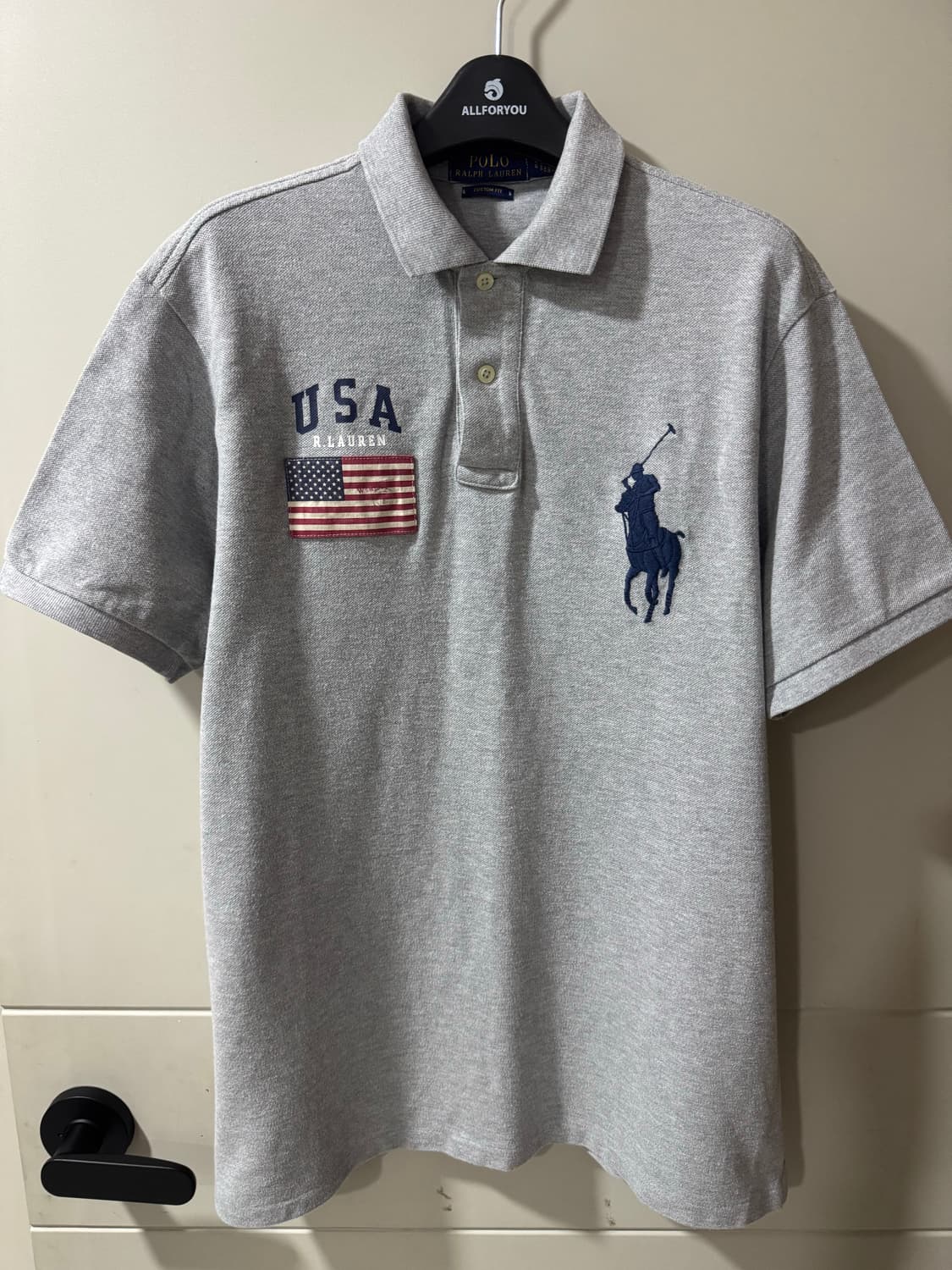 폴로 랄프로렌 빅포니 USA 성조기패치  카라티 상품이미지1
