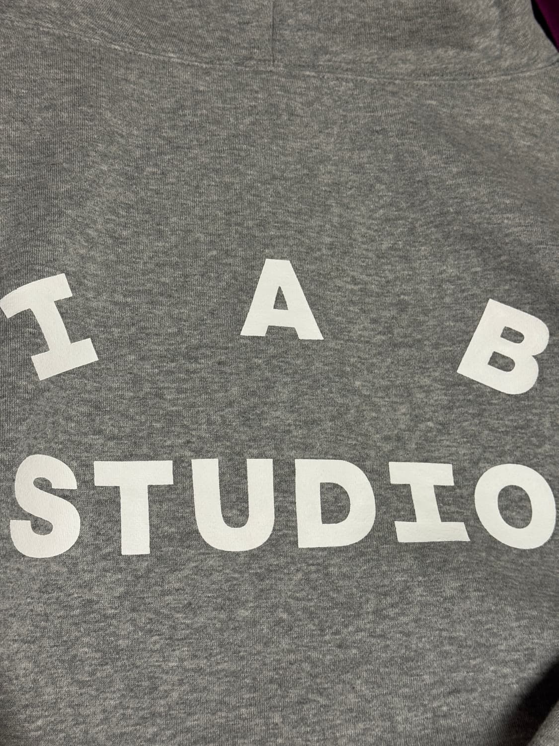 아이앱 스튜디오 그레이 후드티 XL 상품이미지4