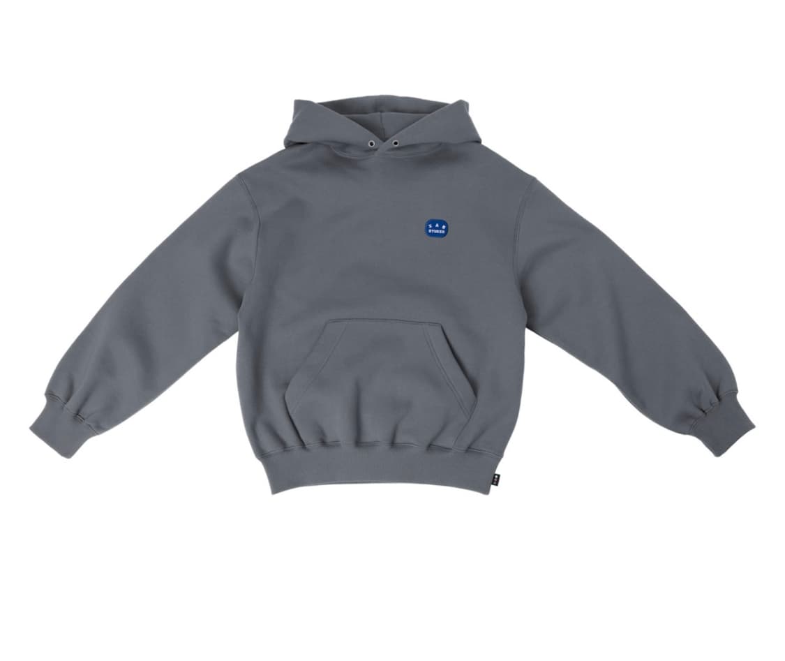 아이앱 패치 후디 그레이 L 상품이미지1