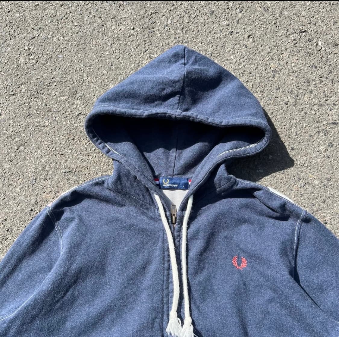 프레드페리 유니언잭 후드집업 상품이미지3