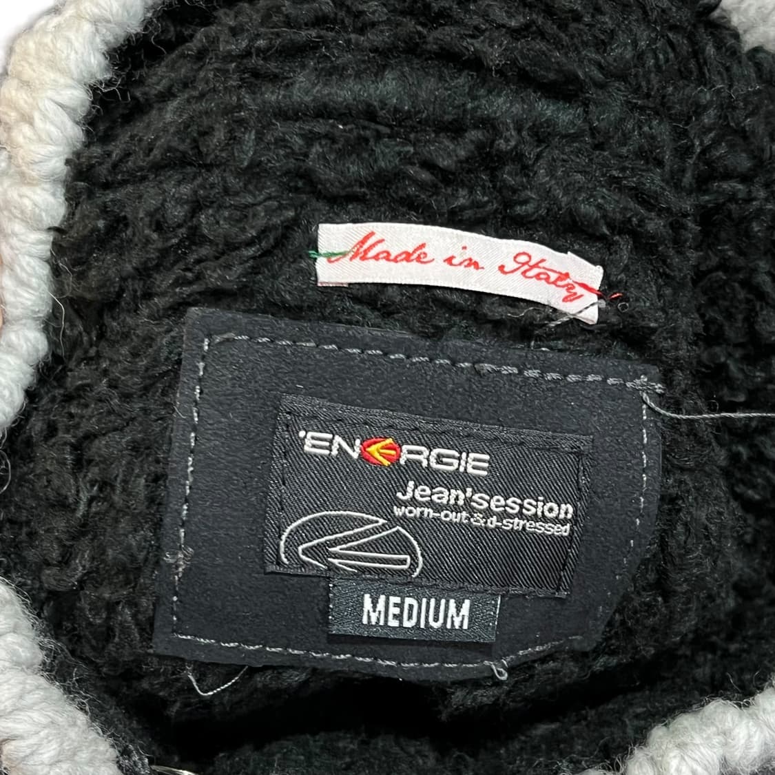  Energie 하이넥 체크 니트 집업 y14403 상품이미지6