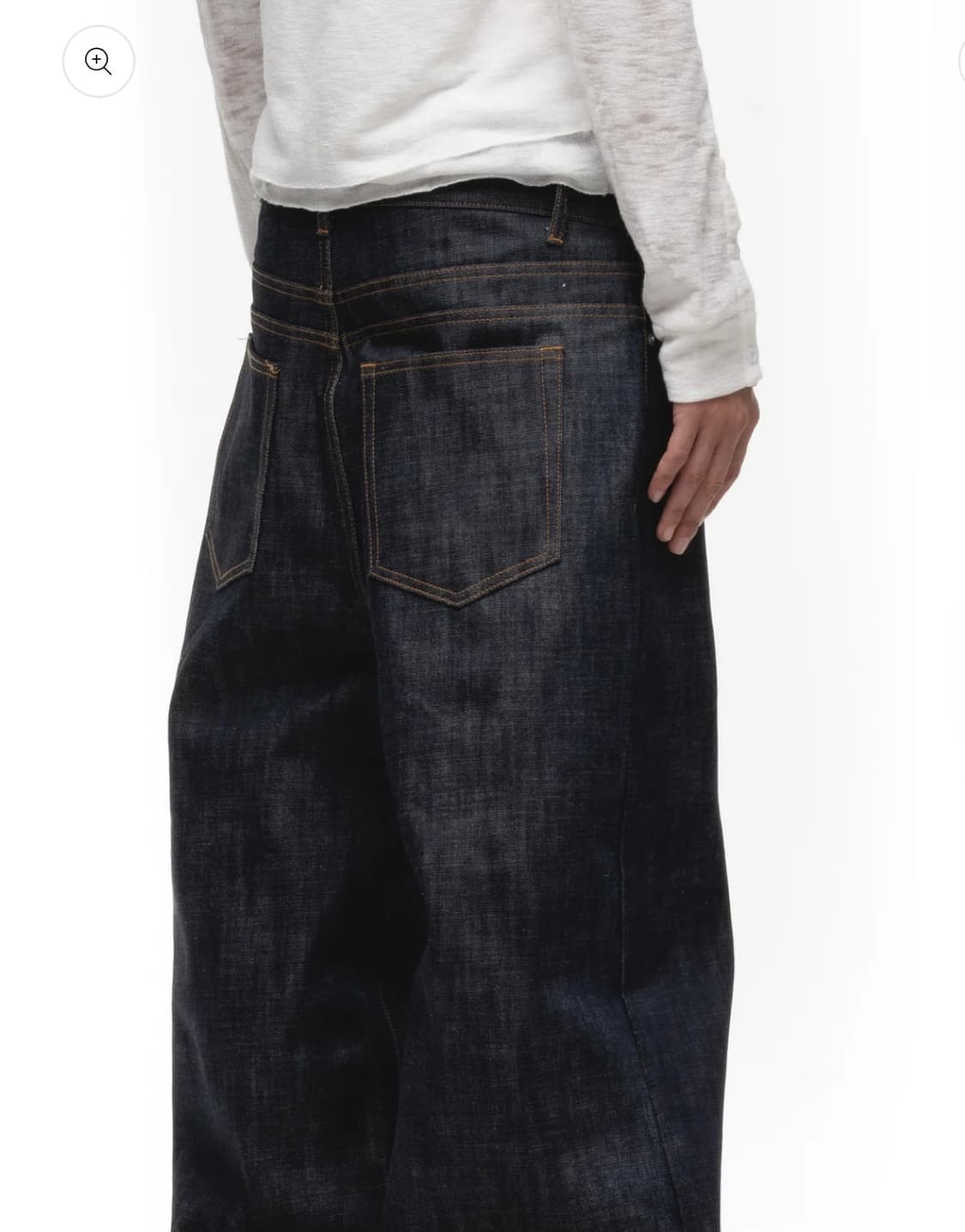 RAW DENIM JAPANESE LOOSE FIT BLUE 상품이미지4
