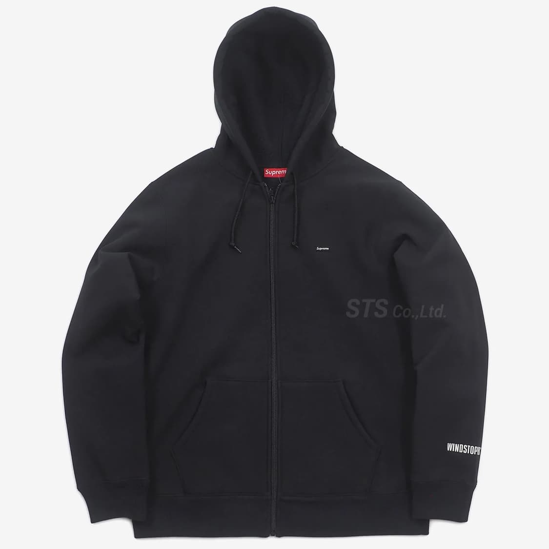 슈프림 윈드스토퍼 집업 후드 블랙 상품이미지1