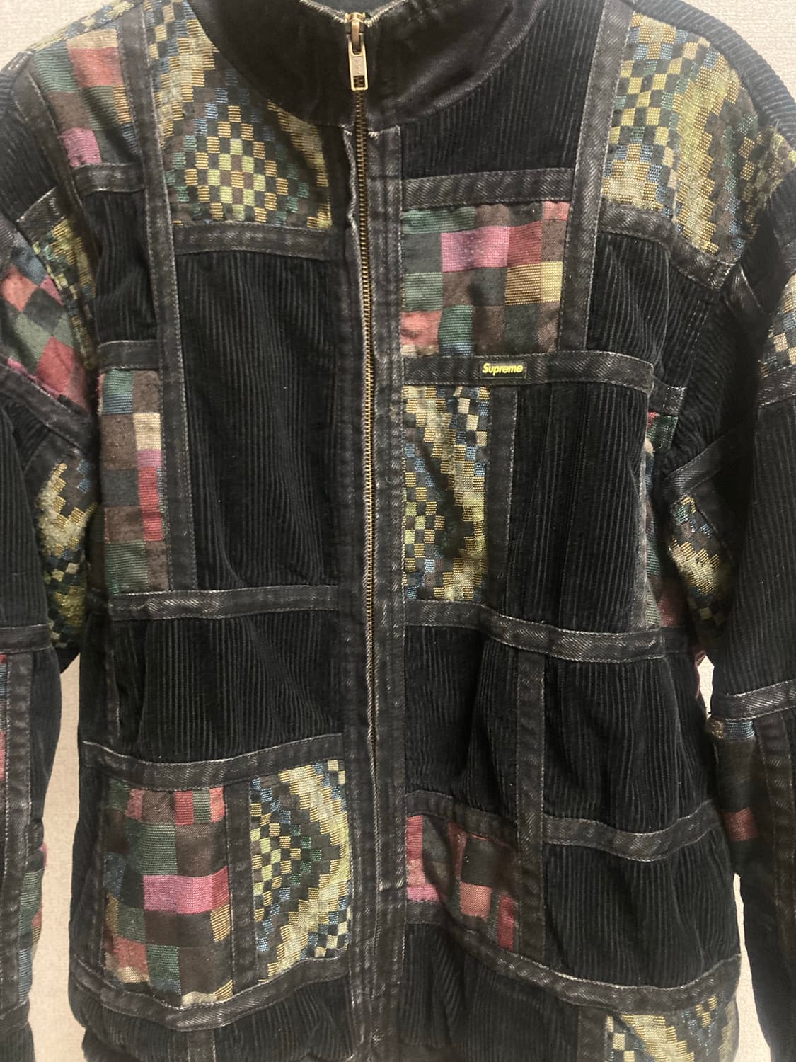 슈프림 코듀로이 패치워크 자켓M 상품이미지4