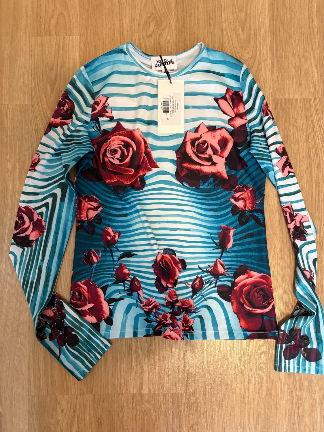 장폴고티에 플라워 바디 모핑 탑 상품이미지2