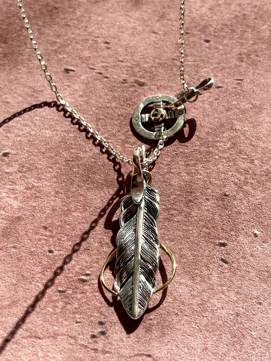 Quiet Wing Necklace 실버 페더목걸이  상품이미지6