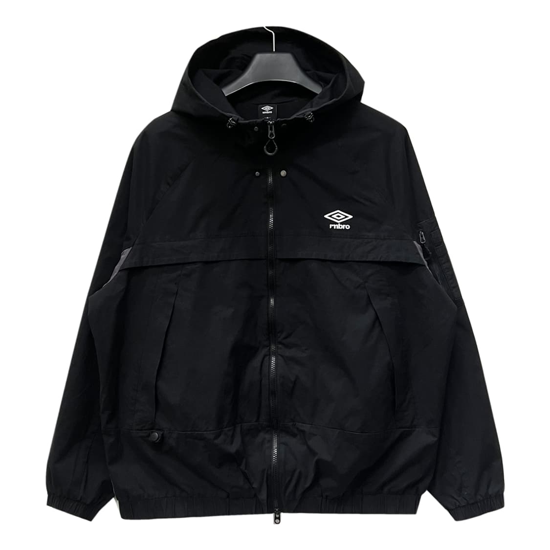 엄브로 백로고 후디 웜업 바람막이 자켓 105 상품이미지2