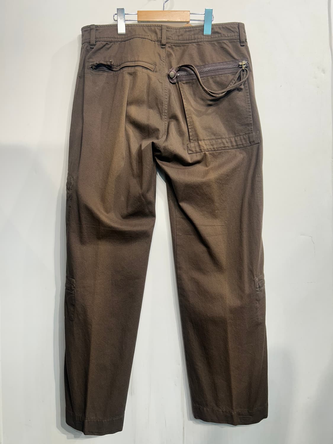 XL TASSO 빈티지 와이드 카고 팬츠 다크 브라운 상품이미지5