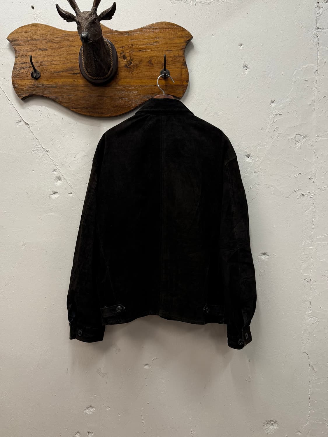 L) SEAHOP Traditional Basic Leather Jack 상품이미지4