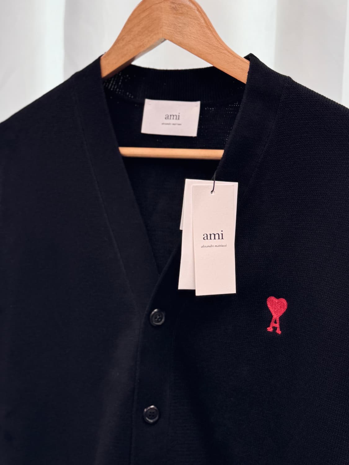 🖤 아미 메리노울 가디건 (해외병행 정품) 상품이미지3