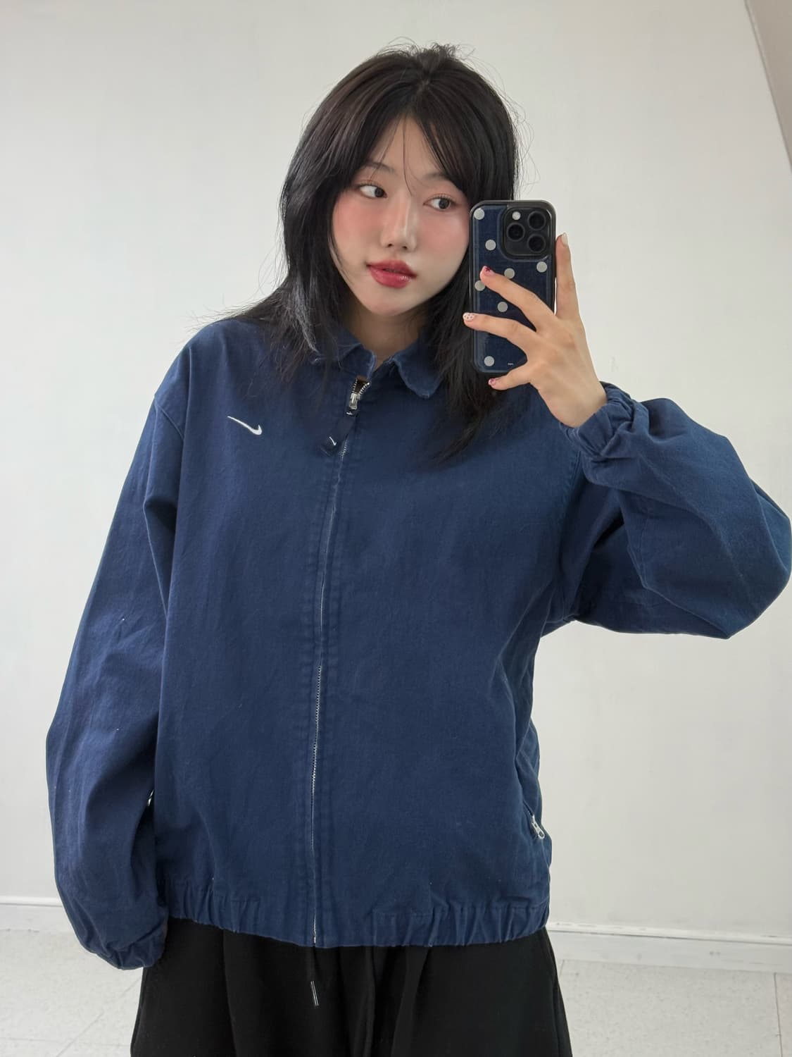 나이키 네이비 자켓 상품이미지3