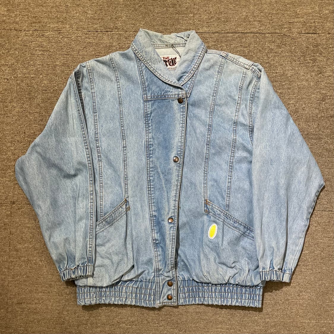 아메리칸 빈티지 프린팅 데님 자켓 상품이미지1