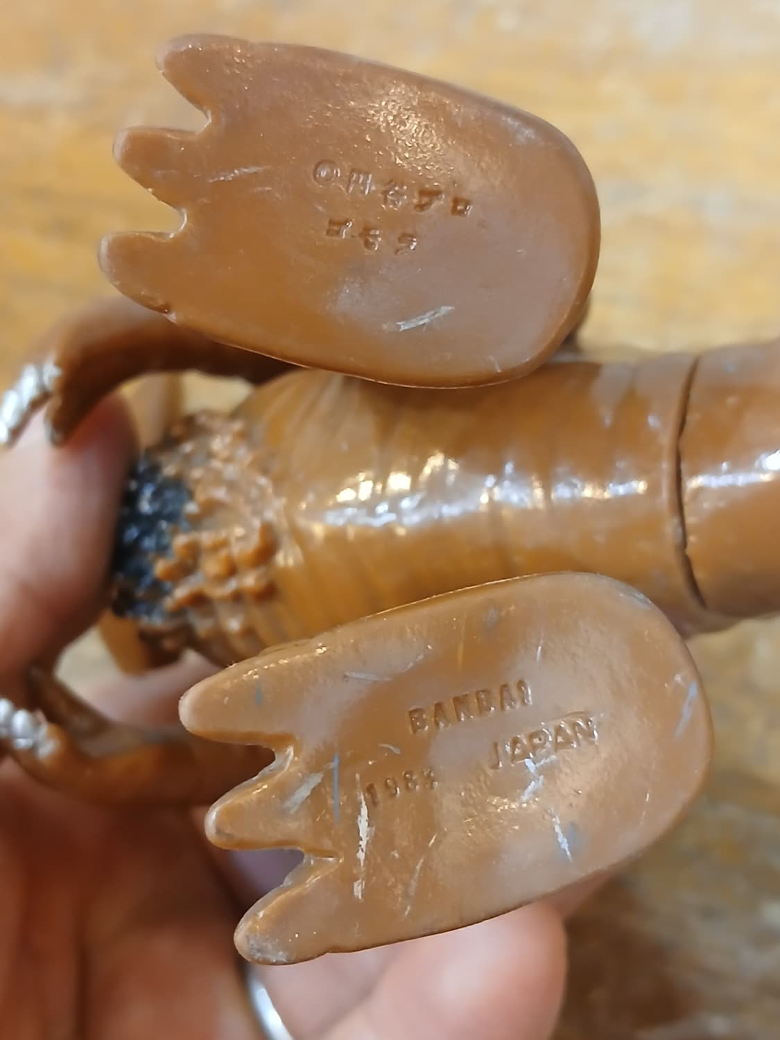 80년대 빈티지 고질라 고모라 소프 피규어 상품이미지3