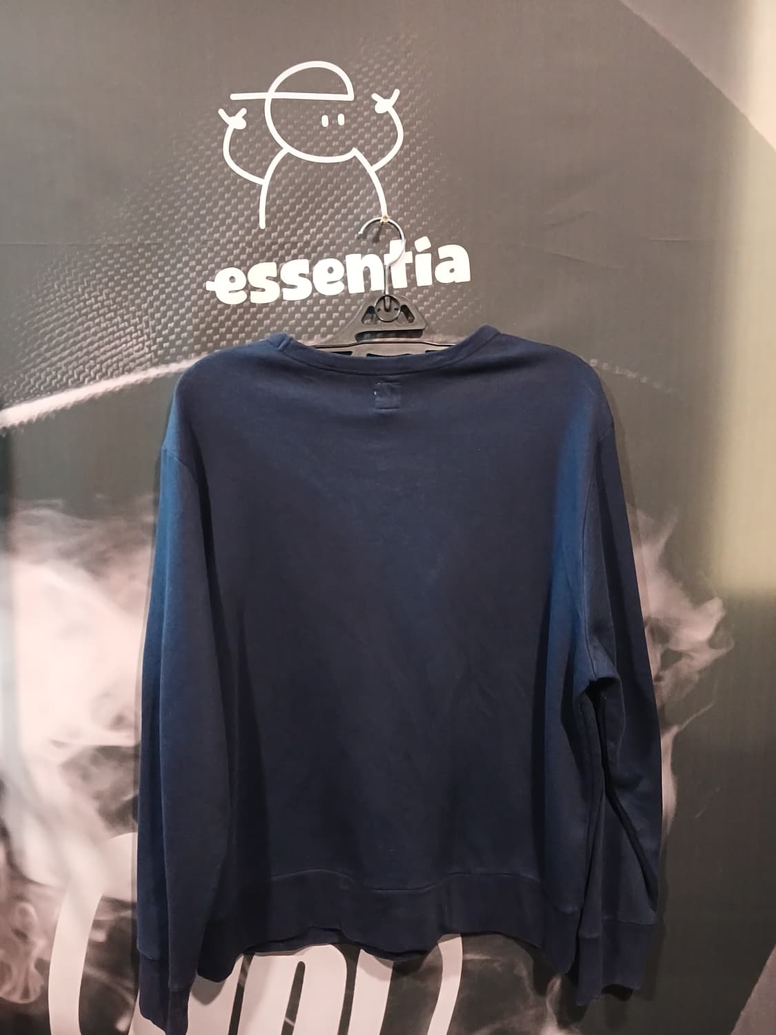 GAP 네이비 빅로고 기모 맨투맨 상품이미지3