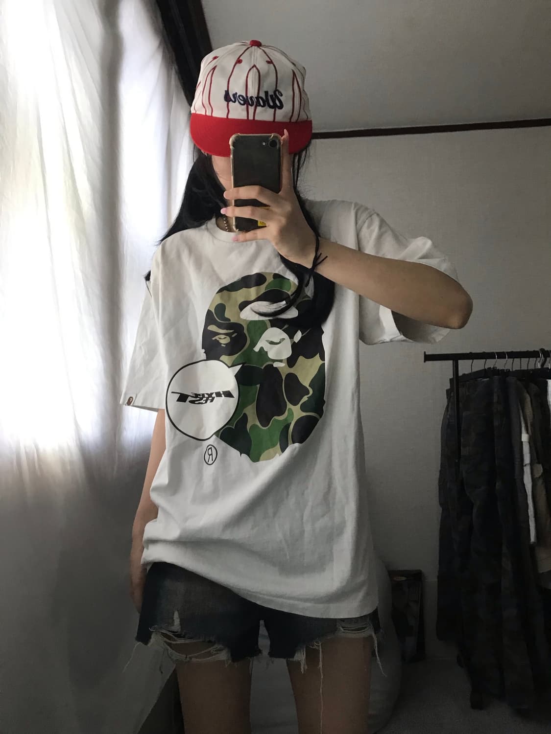 베이프 카모 반팔티셔츠 상품이미지5