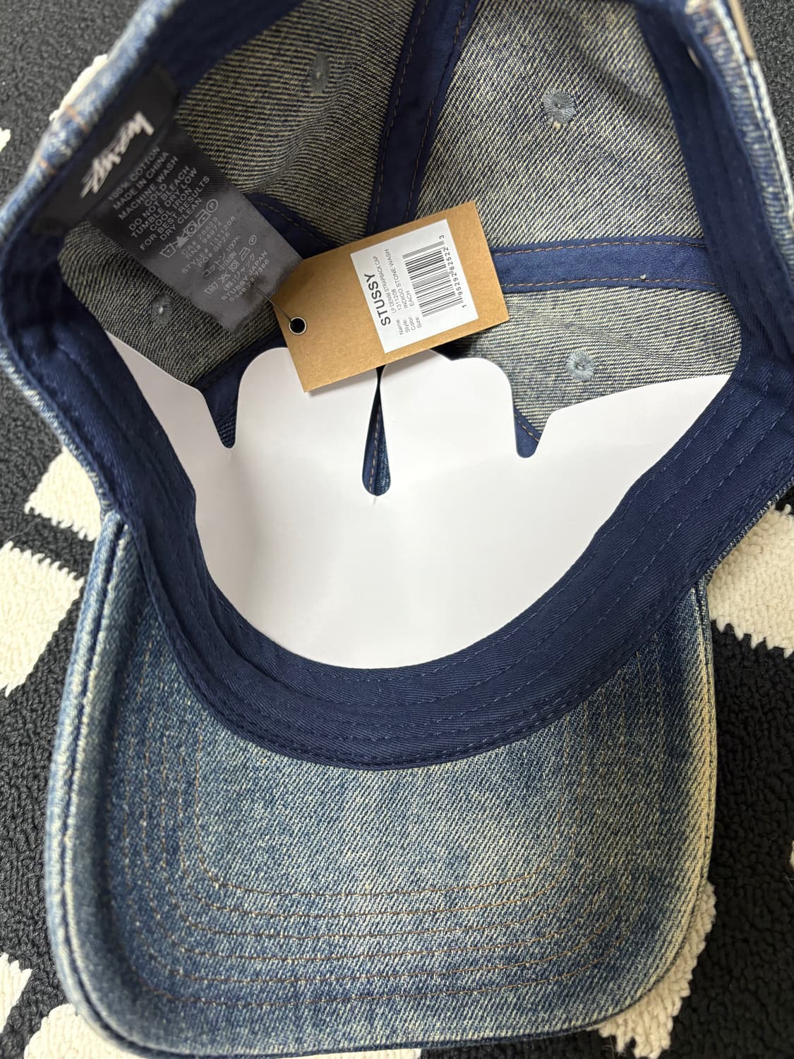 스투시 데님 캡 새상품 상품이미지2