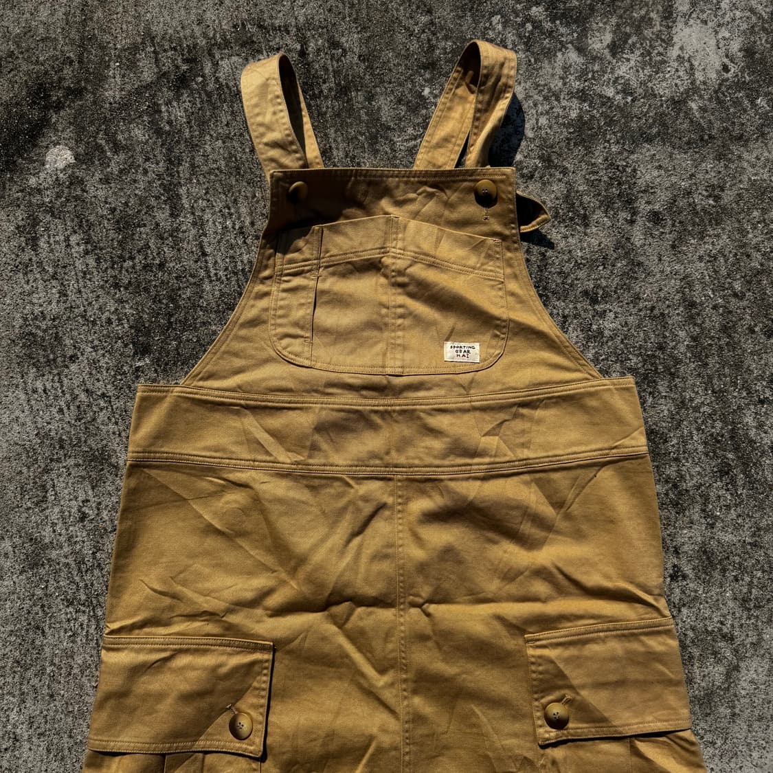 [F] Hai Sporting Gear 이세이미야케 멜빨 치마 상품이미지3