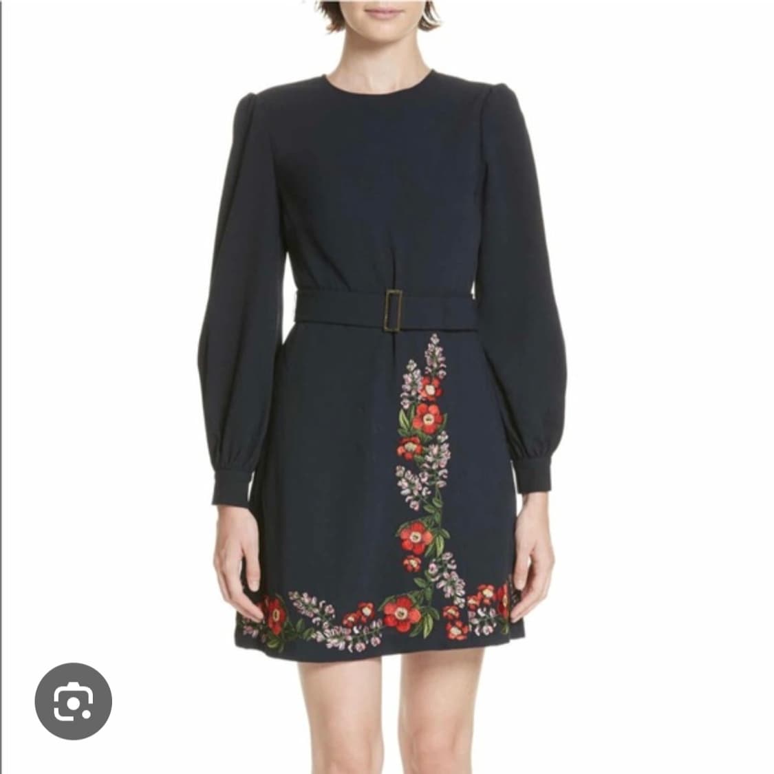 테드베이커 네이비 플라워 자수 원피스 1 상품이미지1