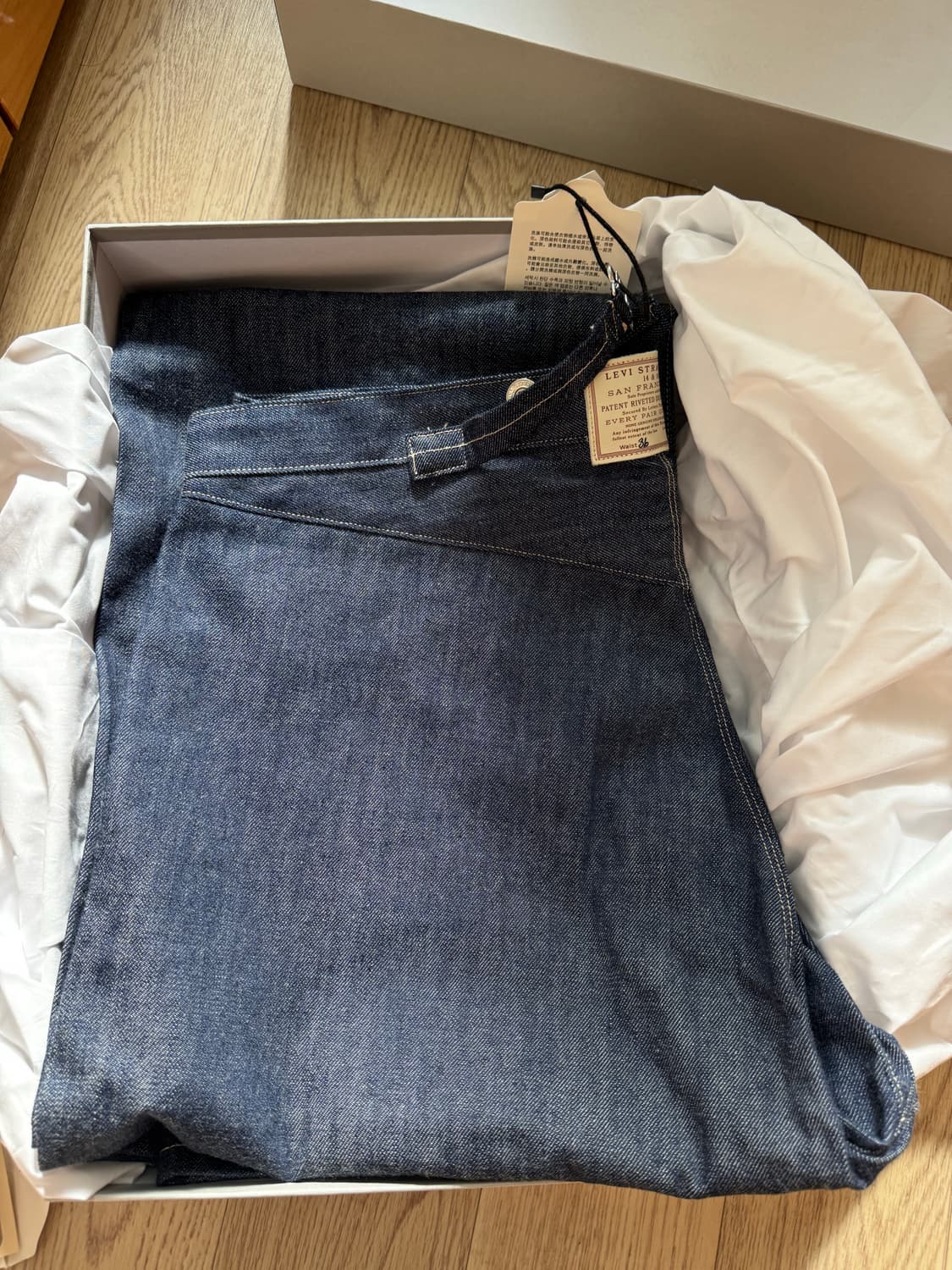 LVC 9리벳 진 800장 한정발매 W36 L34 상품이미지1