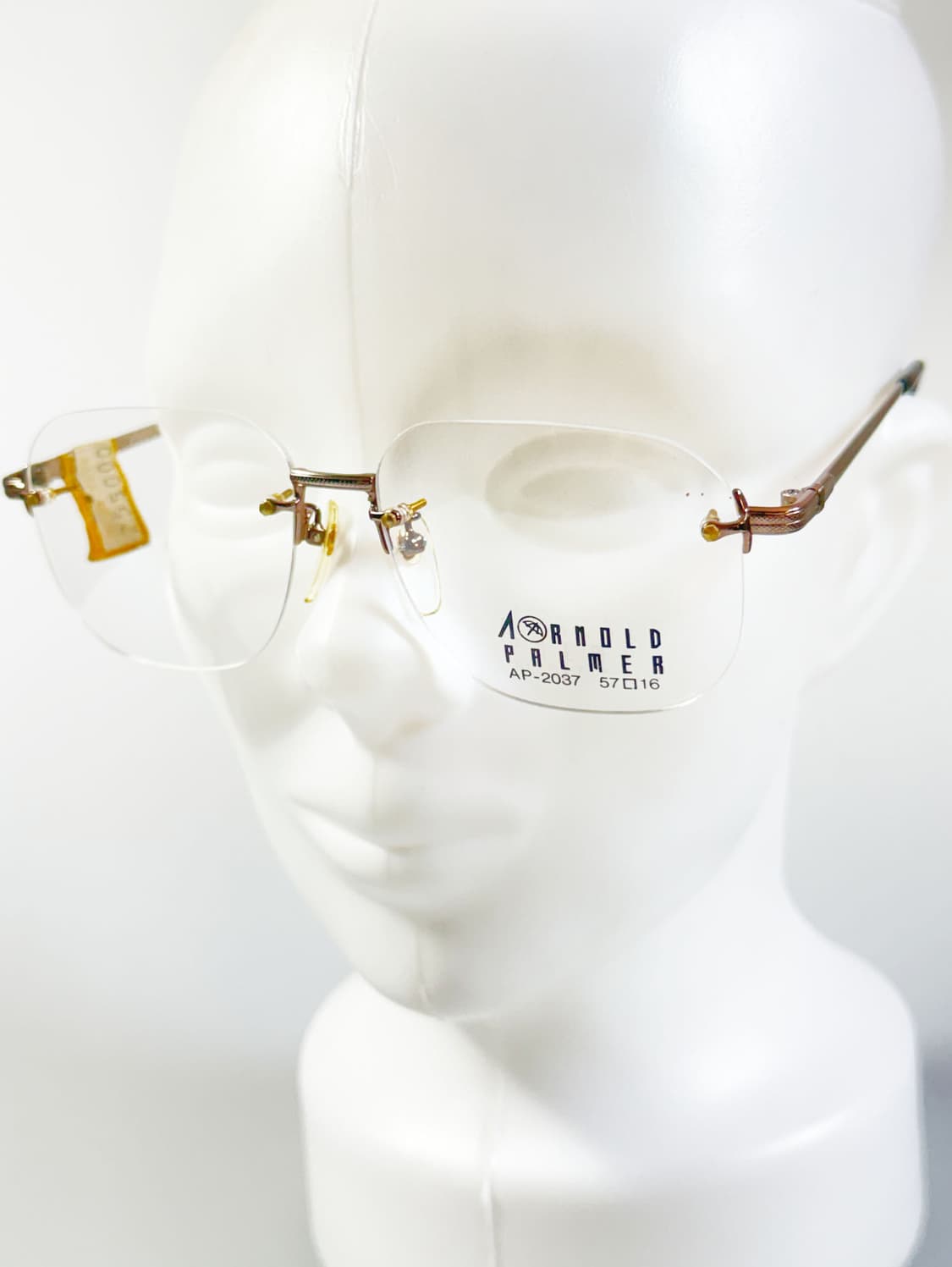 ARNOLD PALMER 무테 스퀘어 티타늄 빈티지 안경 상품이미지8