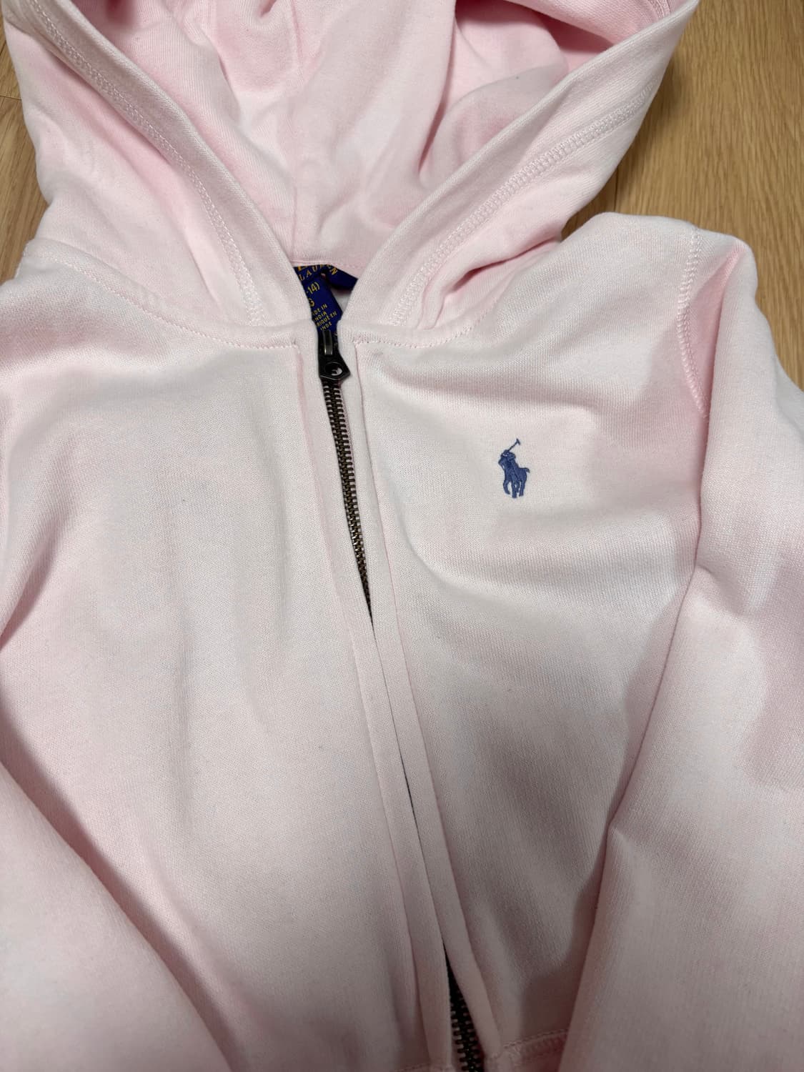 폴로 걸즈 후드집업 상품이미지1
