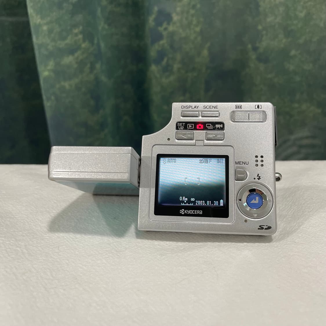 (셀카/희귀) 교세라 finecam sl300r 디지털카메라 상품이미지4