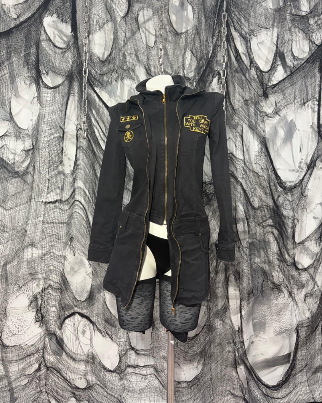 Gothic Layered washing One piece jacket  상품이미지1