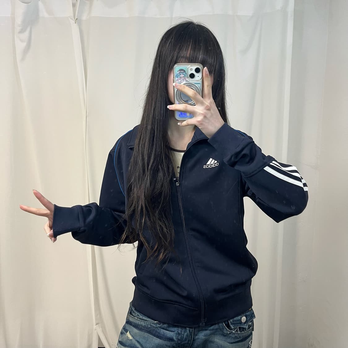 Adidas navy martial arts jersey 상품이미지2