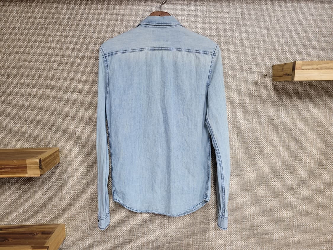 M 95사이즈 ZARA 데님 셔츠 자라 상품이미지3