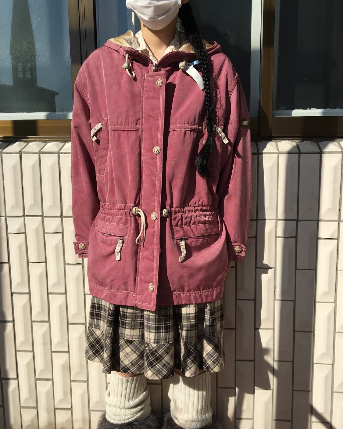 Pink hood jumper 상품이미지1