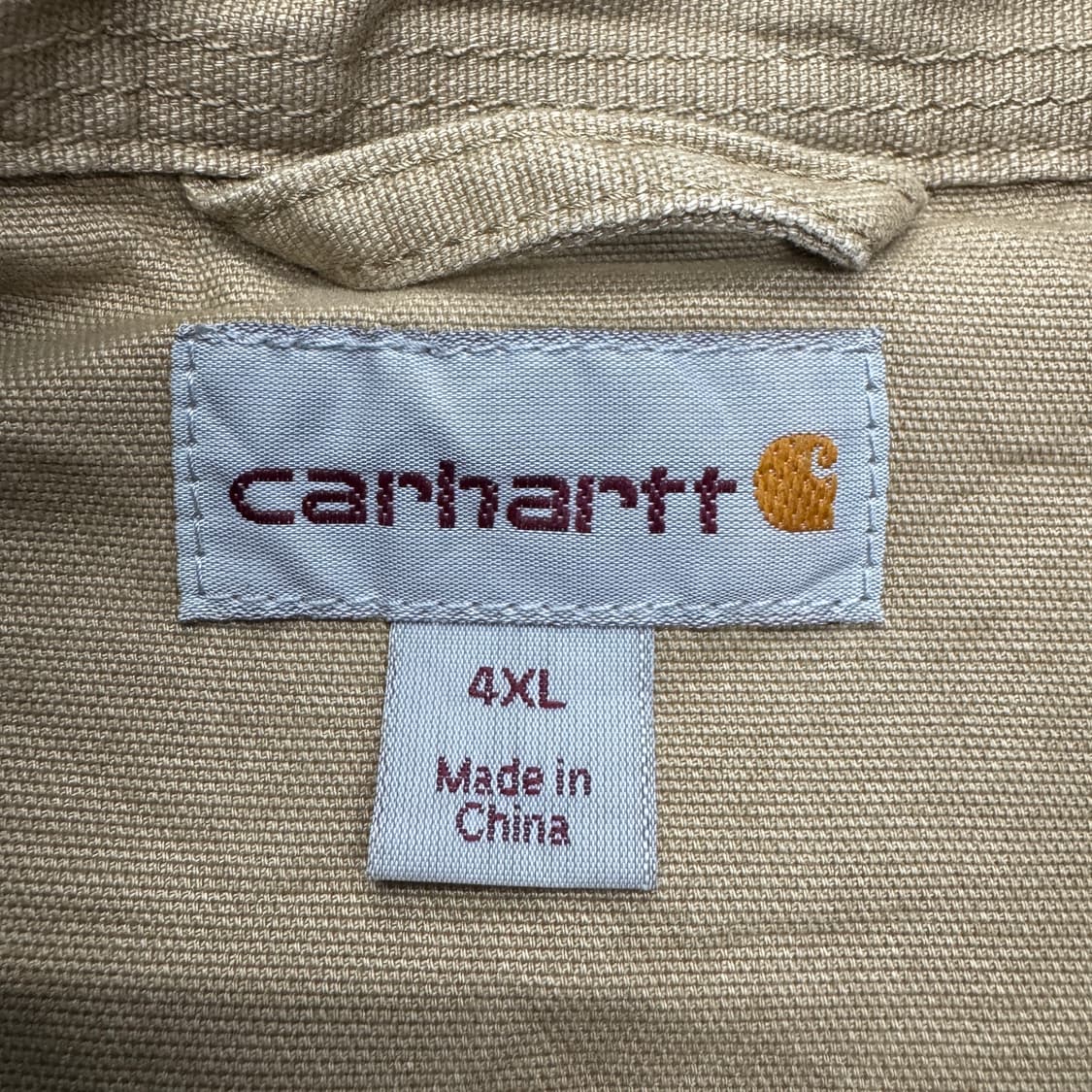 칼하트 4XL 빅사이즈 포켓 워크 셔츠형 자켓 상품이미지6