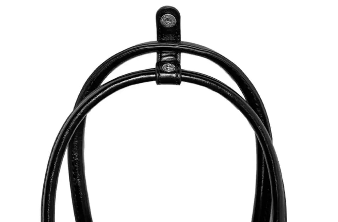 애니원모어 호라 스퀘어 사각 레더 숄더백 블랙 상품이미지3