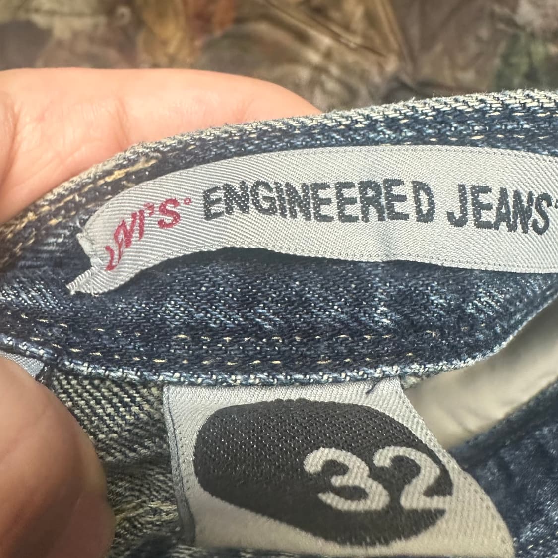리바이스 빈티지 엔지니어드 디스워싱데님진 32 상품이미지5